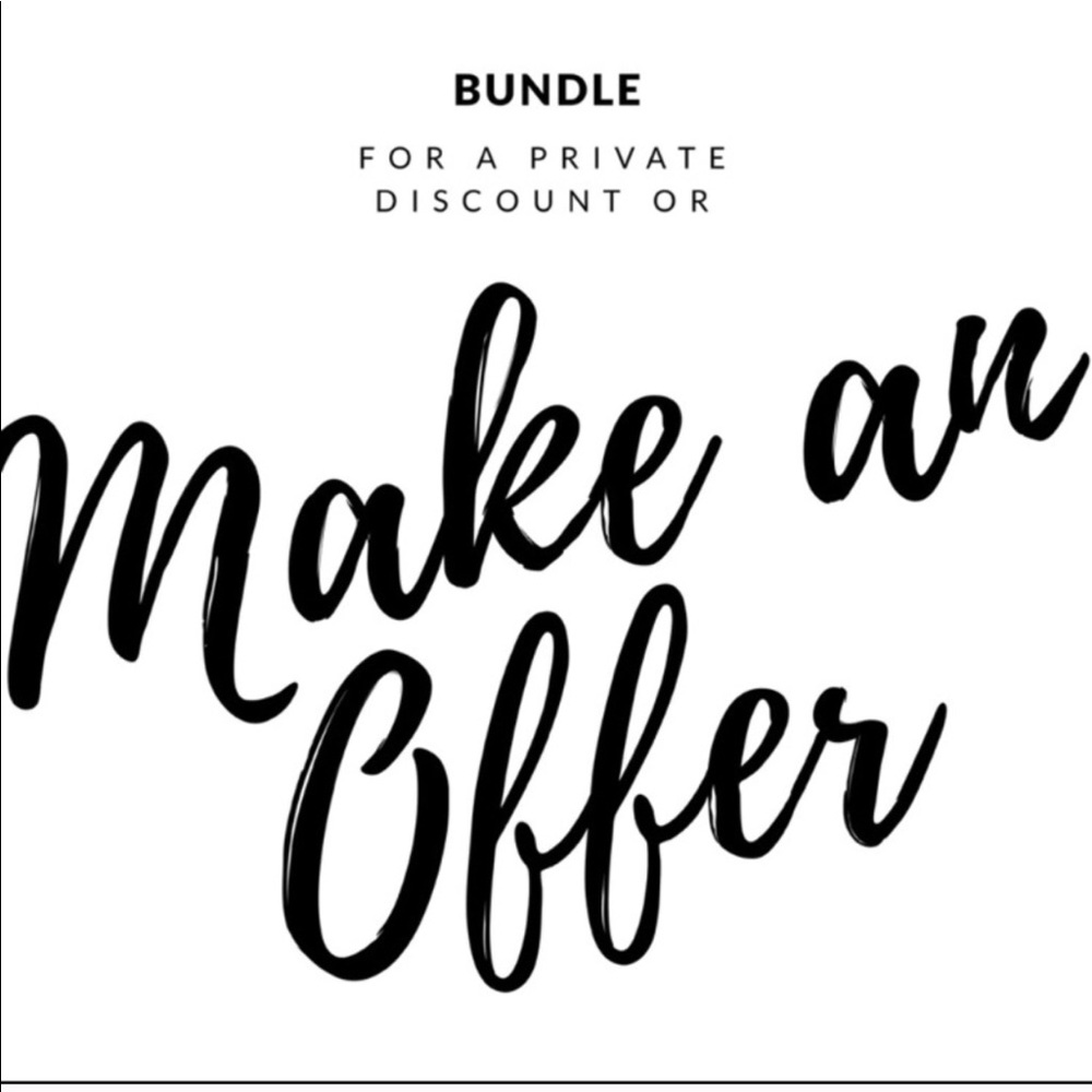 Make me an offer!